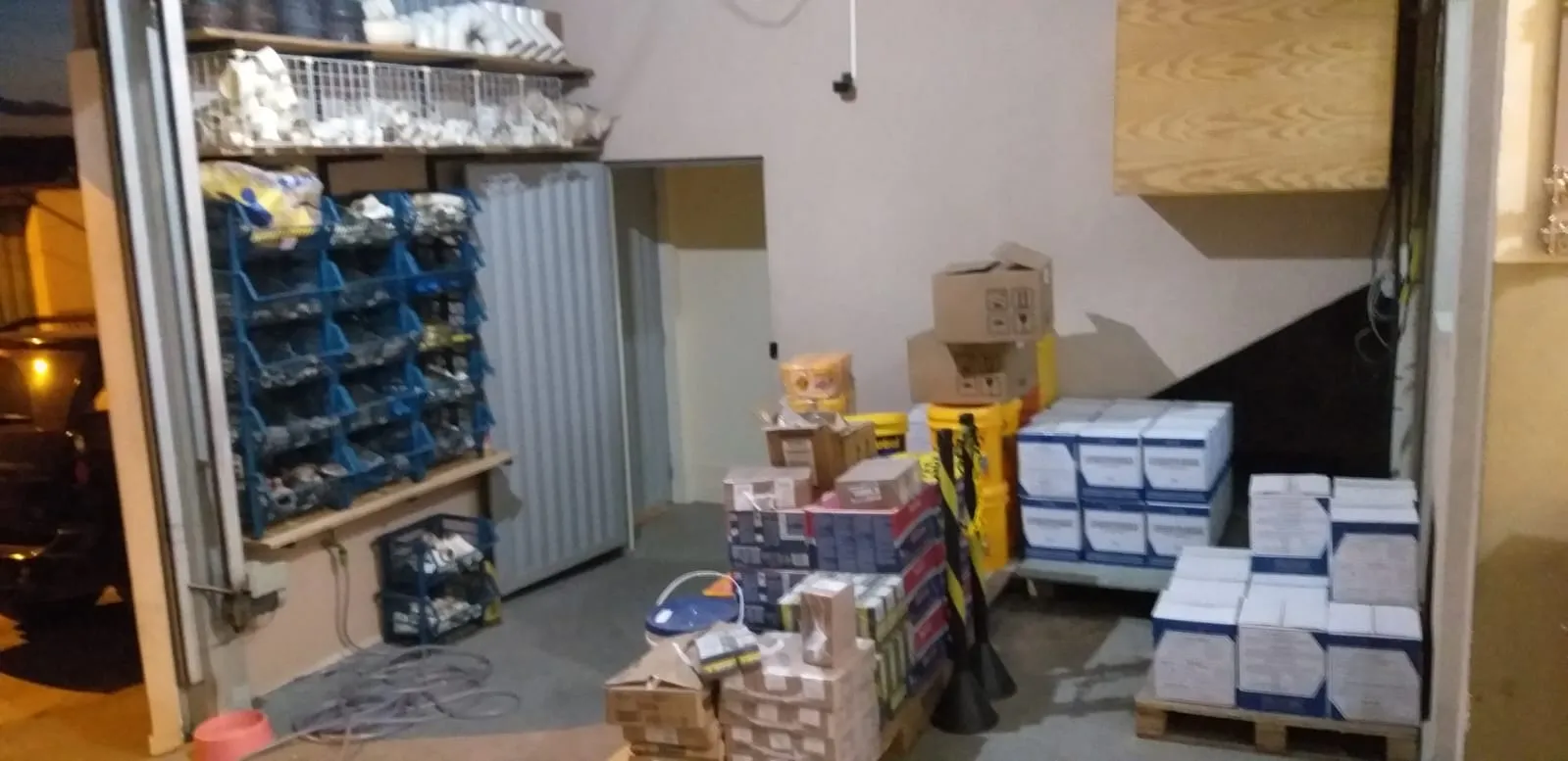 Kombi usada nas primeiras entregas
