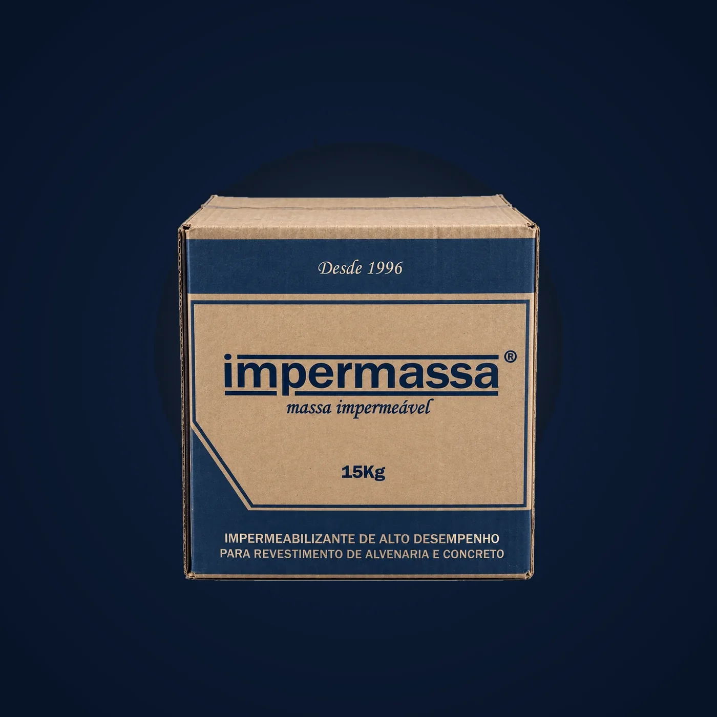 Caixa de Impermassa 15 kg, massa impermeável